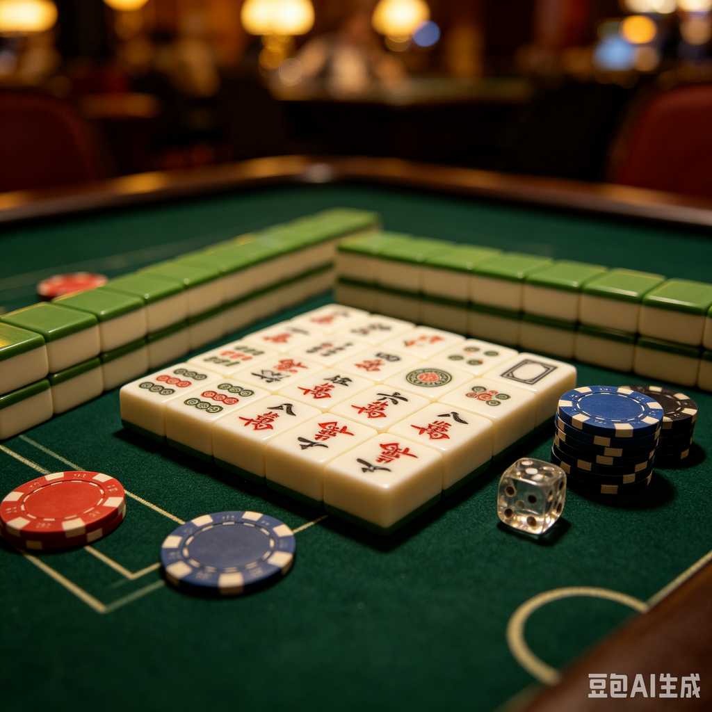 handmade mahjong tiles set